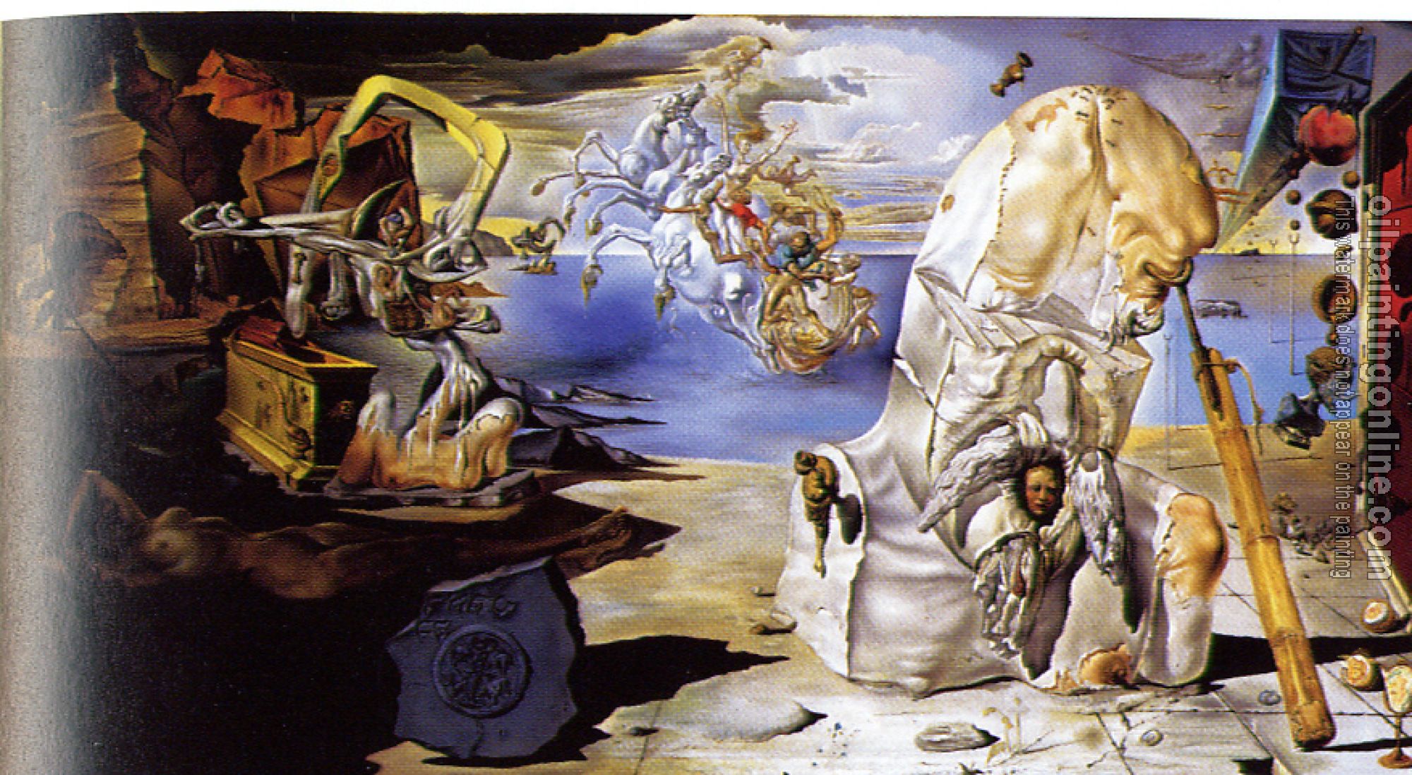 Dali, Salvador - The Apotheosis of Homer